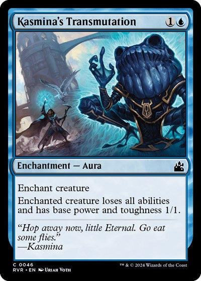 Kasminas Transmutation (RVR) #46 Common (Lightly Played) Ravnica Remastered Magic: The Gathering: 2024