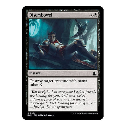 Disembowel (RVR) #74 Common Ravnica Remastered Magic: The Gathering: 2024