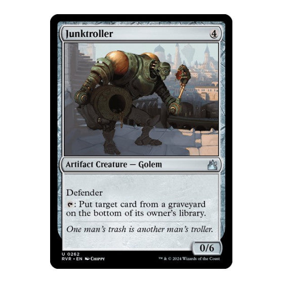 Junktroller (RVR) #262 Uncommon (Lightly Played) Ravnica Remastered Magic: The Gathering: 2024