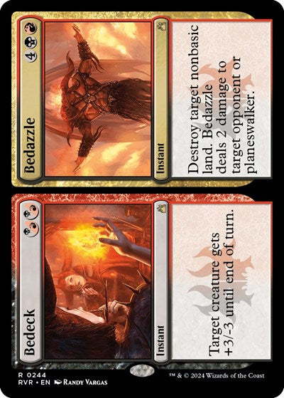 Bedeck Bedazzle (RVR) #244 Rare (Lightly Played) Ravnica Remastered Magic: The Gathering: 2024