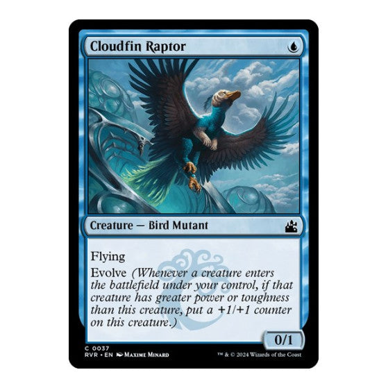 Cloudfin Raptor (RVR) #37 Common (Lightly Played) Ravnica Remastered Magic: The Gathering: 2024