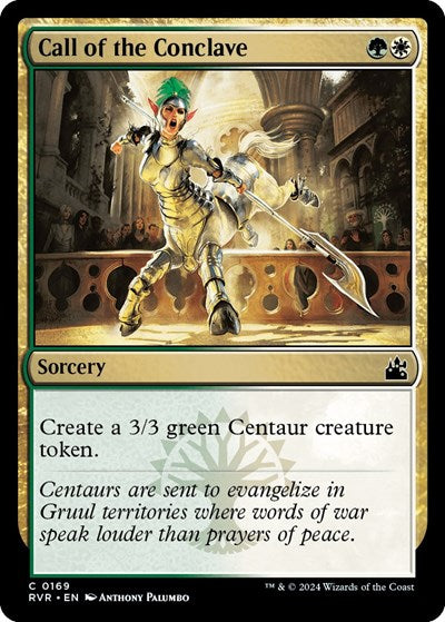 Call of the Conclave (RVR) #169 Common (Lightly Played) Ravnica Remastered Magic: The Gathering: 2024
