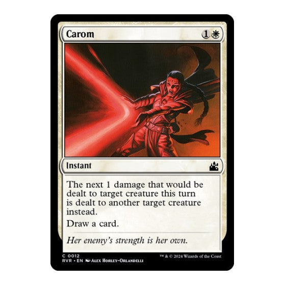 Carom (RVR) #12 Common (Lightly Played) Ravnica Remastered Magic: The Gathering: 2024
