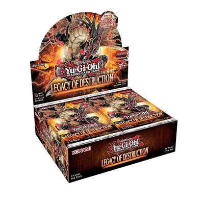 Legacy of Destruction Booster Box 1st Edition (LEDE) (Unopened) Legacy of Destruction YuGiOh: 2024