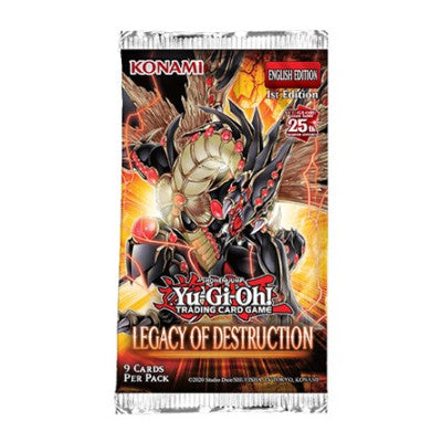 Legacy of Destruction Booster Pack [1st Edition] (LEDE) (Unopened) Legacy of Destruction YuGiOh: 2024