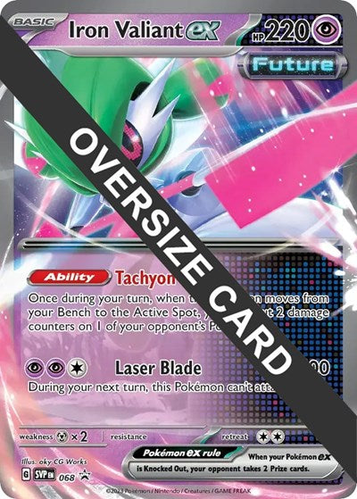 Iron Valiant ex 068 (PR) #068 Promo (Holofoil Near Mint) Jumbo Cards Pokemon: 2015