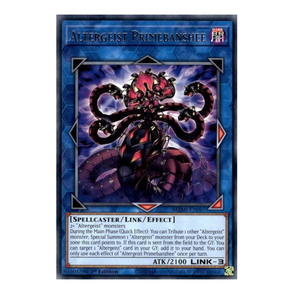 Altergeist Primebanshee (MZMI) #MZMI-EN067 Rare (1st Edition Lightly Played) Maze of Millennia YuGiOh: 2024