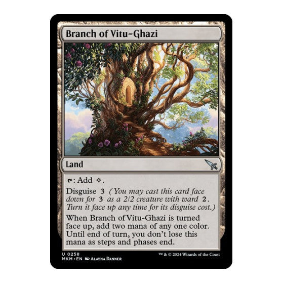 Branch of Vitu-Ghazi (MKM) #258 Uncommon (Lightly Played) Murders at Karlov Manor Magic: The Gathering: 2024