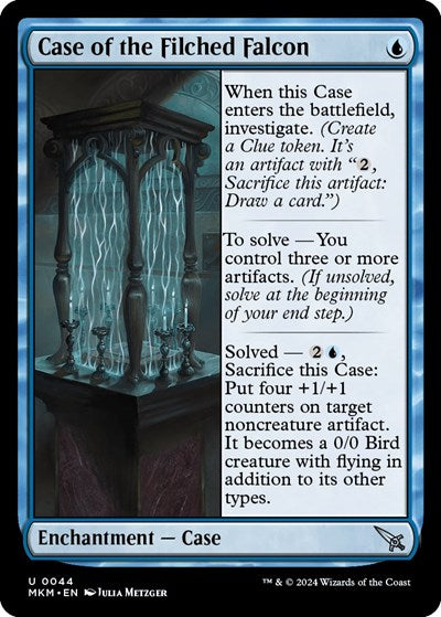Case of the Filched Falcon (MKM) #44 Uncommon (Lightly Played) Murders at Karlov Manor Magic: 2024