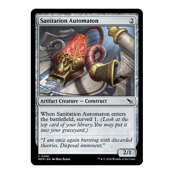Sanitation Automaton (MKM) #256 Common Murders at Karlov Manor Magic: The Gathering: 2024
