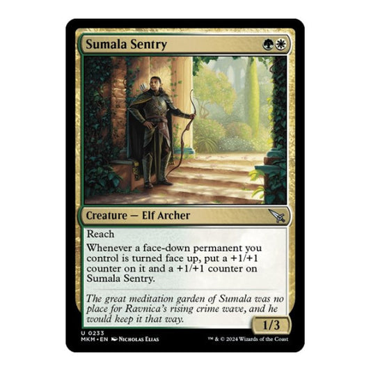 Sumala Sentry (MKM) #233 Uncommon (Lightly Played) Murders at Karlov Manor Magic: The Gathering: 2024