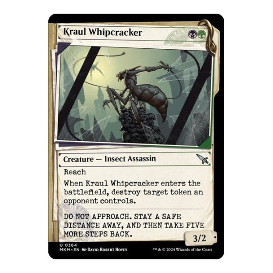 Kraul Whipcracker (Showcase) (MKM) #364 Uncommon (Lightly Played) Murders at Karlov Manor Magic: The Gathering: 2024