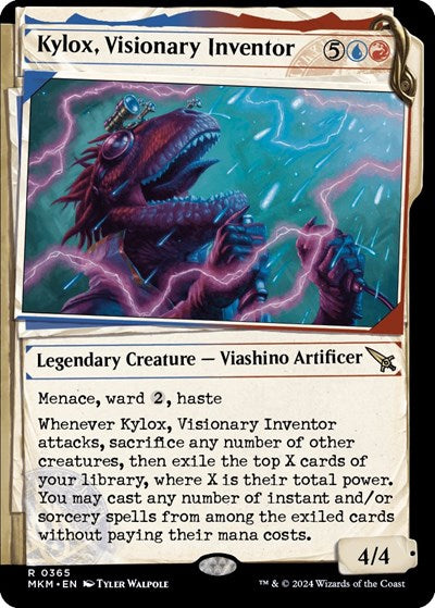 Kylox Visionary Inventor Showcase (MKM) #365 Rare (Lightly Played) Murders at Karlov Manor Magic: The Gathering: 2024