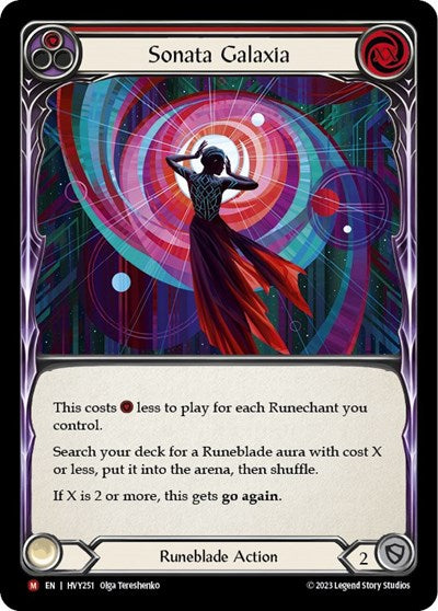 Sonata Galaxia (HVY) #HVY251 Majestic (Lightly Played) Heavy Hitters Flesh and Blood TCG: 2024