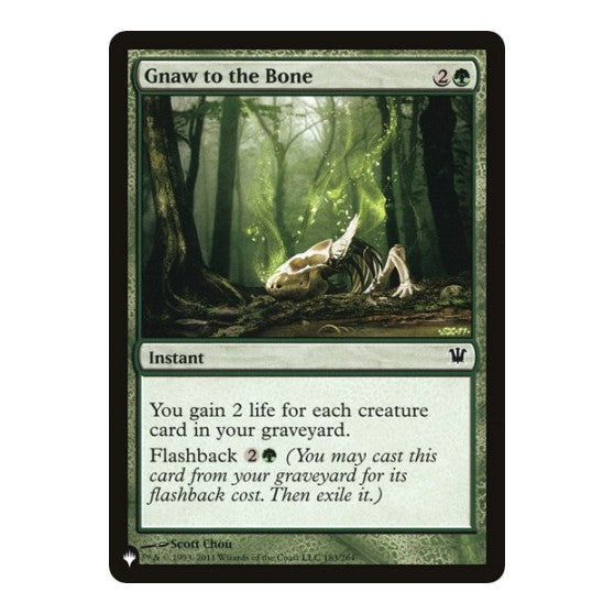 Gnaw to the Bone (LIST) #183/264 Common (Lightly Played) The List Reprints Magic: The Gathering: 2026