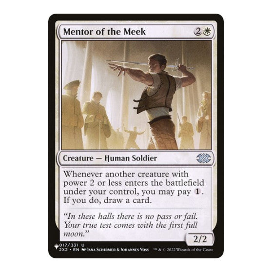 Mentor of the Meek (LIST) #017/024 Uncommon (Lightly Played) The List Reprints Magic: The Gathering: 2026