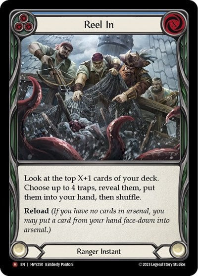 reel in (HVY) #HVY250 Majestic (Lightly Played) Heavy Hitters Flesh and Blood TCG: 2024