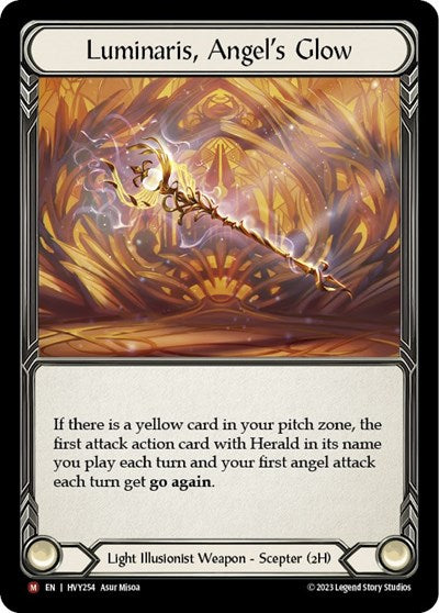 luminaris angel s glow (HVY) #HVY254 Majestic (Near Mint) Heavy Hitters Flesh and Blood TCG: 2024
