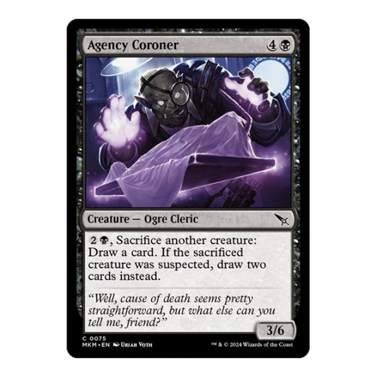 Agency Coroner (MKM) #75 Common Murders at Karlov Manor Magic: The Gathering: 2024