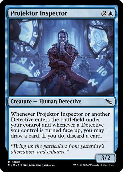 Projektor Inspector (MKM) #68 Common Murders at Karlov Manor Magic: The Gathering: 2024