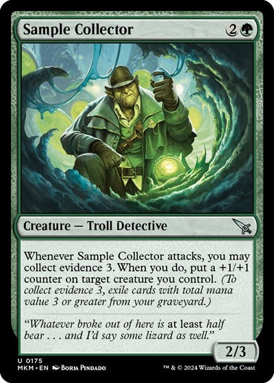 Sample Collector (MKM) #175 Uncommon (Lightly Played) Murders at Karlov Manor Magic: 2024