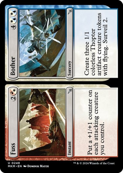 Fuss Bother (MKM) #248 Uncommon (Lightly Played) Murders at Karlov Manor Magic: The Gathering: 2024