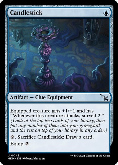 Candlestick (MKM) #43 Uncommon Murders at Karlov Manor Magic: The Gathering: 2024