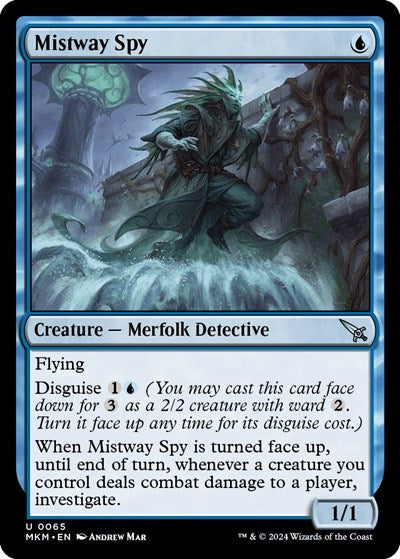 Mistway Spy (MKM) #65 Uncommon (Lightly Played) Murders at Karlov Manor Magic: The Gathering: 2024