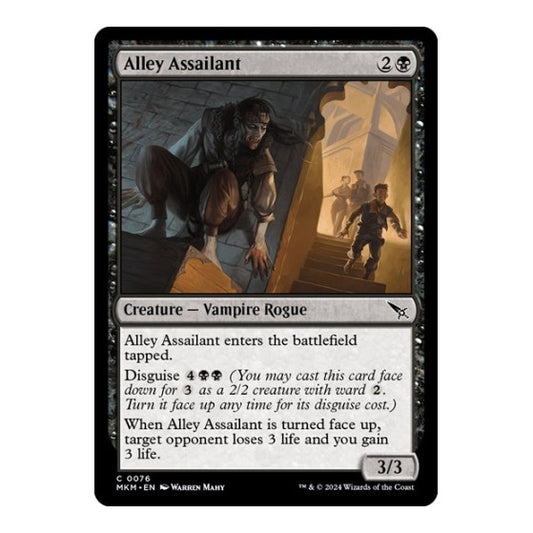 Alley Assailant (MKM) #76 Common Murders at Karlov Manor Magic: The Gathering: 2024