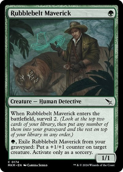 Rubblebelt Maverick (MKM) #174 Common (Lightly Played) Murders at Karlov Manor Magic: The Gathering: 2024