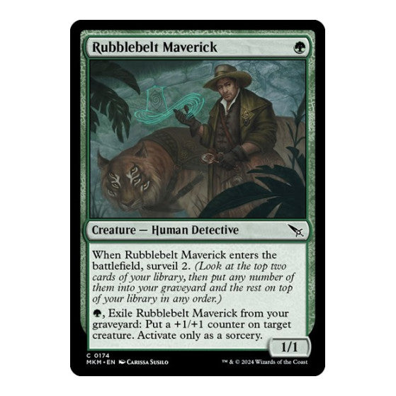 Rubblebelt Maverick (MKM) #174 Common (Lightly Played) Murders at Karlov Manor Magic: The Gathering: 2024