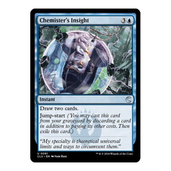 Chemister's Insight (CLU) #81 Uncommon (Lightly Played) Ravnica: Clue Edition Magic: The Gathering: 2024