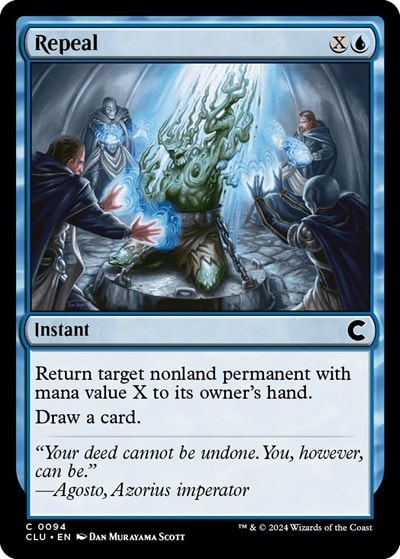 Repeal (CLU) #94 Common (Lightly Played) Ravnica: Clue Edition Magic: The Gathering: 2024