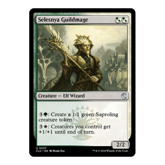 Selesnya Guildmage (CLU) #207 Uncommon (Lightly Played) Ravnica: Clue Edition Magic: The Gathering: 2024