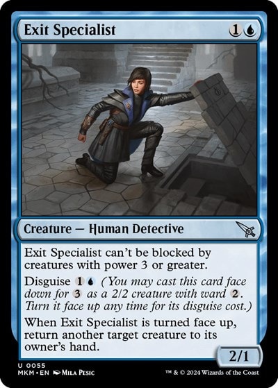 Exit Specialist (MKM) #55 Uncommon (Lightly Played) Murders at Karlov Manor Magic: The Gathering: 2024