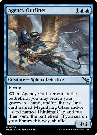 Agency Outfitter (MKM) #38 Uncommon (Lightly Played) Murders at Karlov Manor Magic: The Gathering: 2024