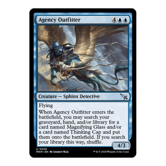 Agency Outfitter (MKM) #38 Uncommon (Lightly Played) Murders at Karlov Manor Magic: The Gathering: 2024