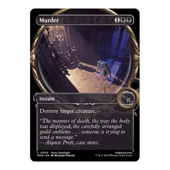 Murder Showcase (MKM) #300 Common (Lightly Played) Murders at Karlov Manor Magic: The Gathering: 2024