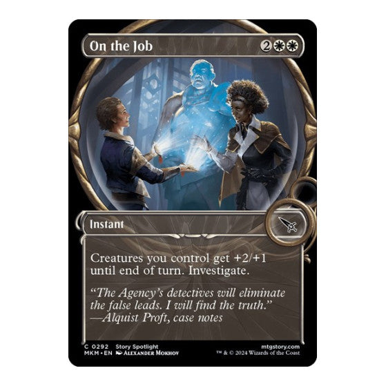 On the Job Showcase (MKM) #292 Common Murders at Karlov Manor Magic: The Gathering: 2024