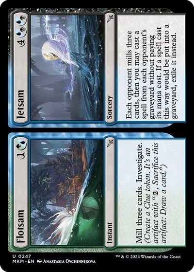 Flotsam Jetsam (MKM) #247 Uncommon (Lightly Played) Murders at Karlov Manor Magic: The Gathering: 2024