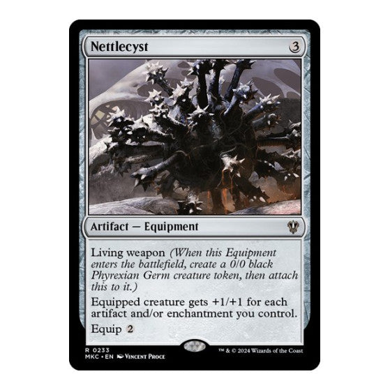 Nettlecyst (MKC) #233 Rare (Lightly Played) Commander: Murders at Karlov Manor Magic: The Gathering: 2024