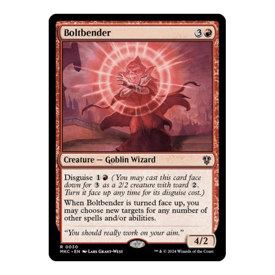 Boltbender (MKC) #30 Rare (Near Mint) Commander: Murders at Karlov Manor Magic: The Gathering: 2024