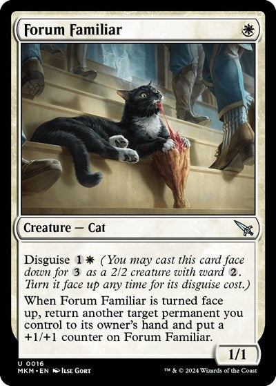 Forum Familiar (MKM) #16 Uncommon (Lightly Played) Murders at Karlov Manor Magic: The Gathering: 2024