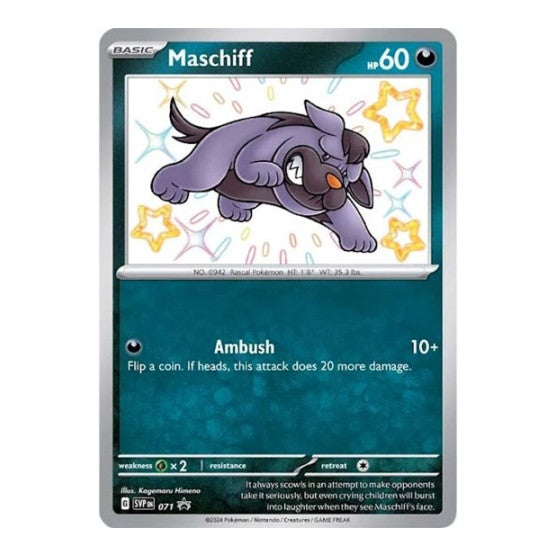 Maschiff - 071 (SVP) #071 Promo (Holofoil Near Mint) SV: Scarlet & Violet Promo Cards Pokemon: 2023