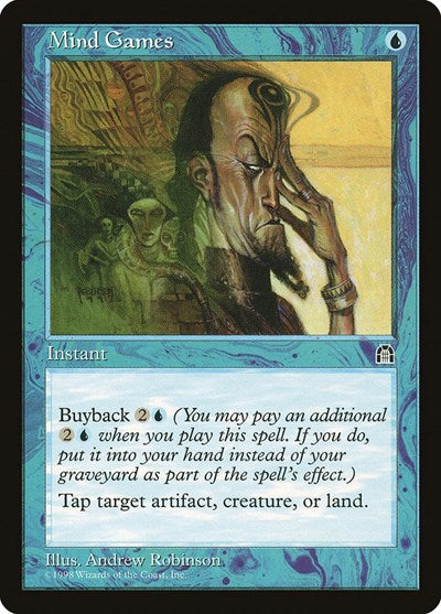 Mind Games (STH) #38 Common (Lightly Played) Stronghold Magic: 1998