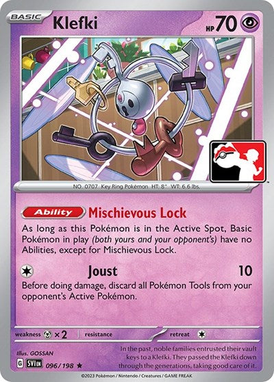 Klefki - 096/198 () #096/198 Rare (Near Mint) Prize Pack Series Cards Pokemon: 2022