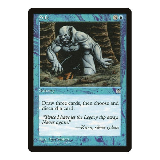 Sift (STH) #42 Common (Lightly Played) Stronghold Magic: The Gathering: 1998