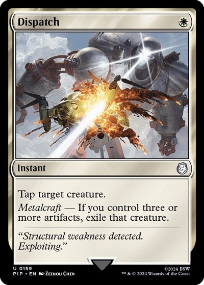 Dispatch (PIP) #159 Uncommon (Lightly Played) Universes Beyond: Fallout Magic: The Gathering: 2024