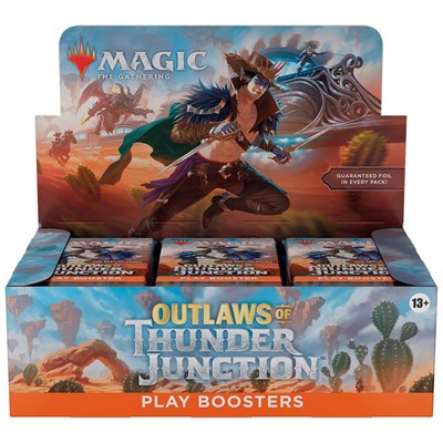 Outlaws of Thunder Junction - Play Booster Display (OTJ) (Unopened) Outlaws of Thunder Junction Magic: The Gathering: 2024