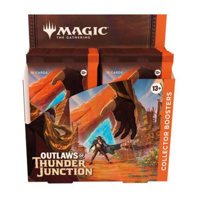 Outlaws of Thunder Junction - Collector Booster Display (OTJ) (Unopened) Outlaws of Thunder Junction Magic: The Gathering: 2024